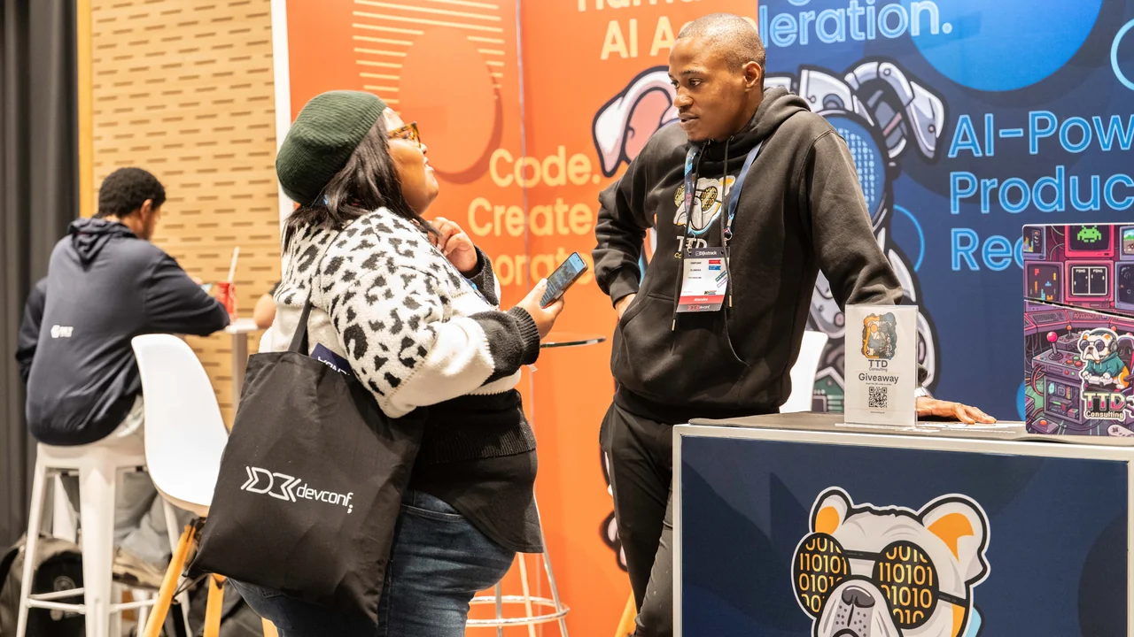 TTD Consulting stand at DevConf Cape Town 2026